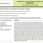 Hybrid battery Systems: An Investigation for Marine Transport